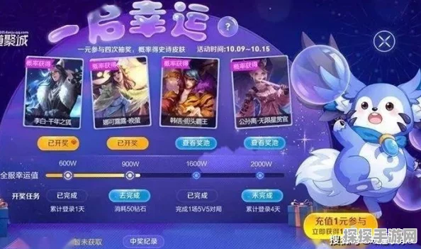王者荣耀一启幸运活动全攻略及概率详解