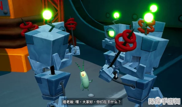手游资讯，物理引擎开放世界新游海绵宝宝，派大星游戏10月震撼登场