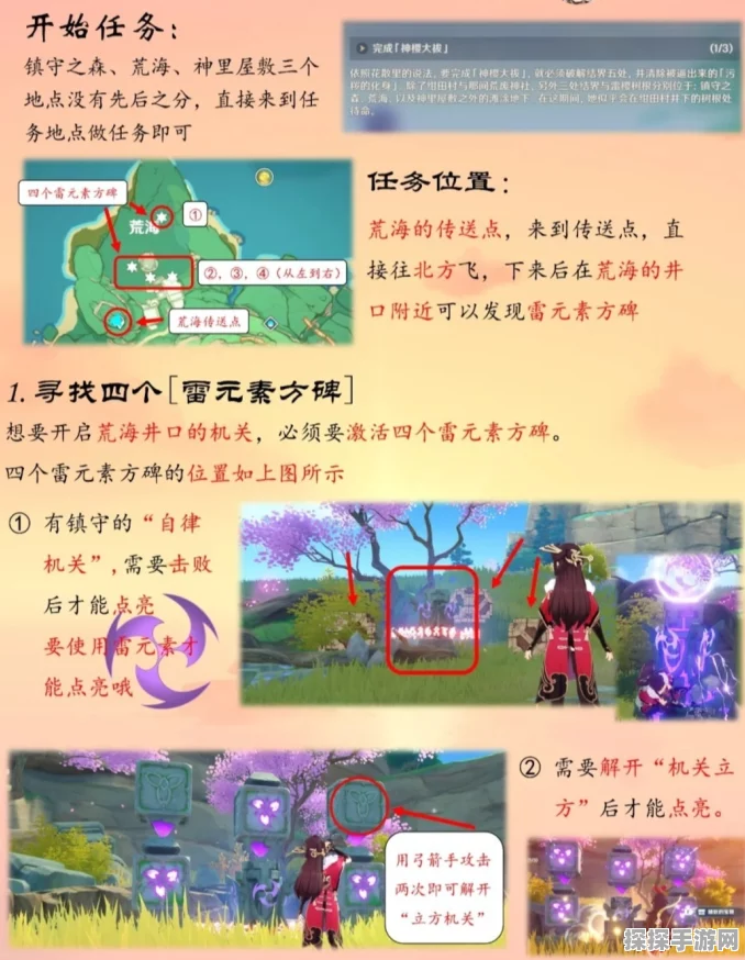 原神荒海结界全面解析，位置及解锁方法攻略