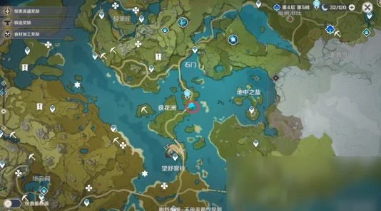 手游资讯指令，原神藏金之花与启示之花分布全解析
