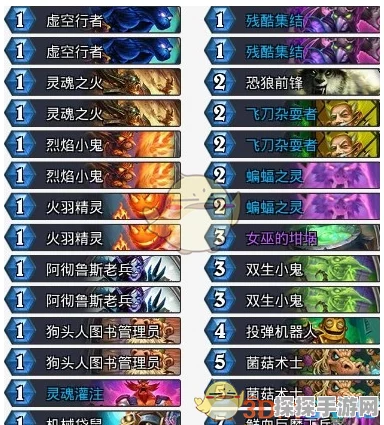 炉石传说，拉斯塔哈大乱斗集结园卡组深度剖析