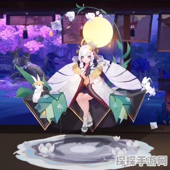 阴阳师辉夜姬新皮肤纸境月，绝美风采与独特魅力全解析