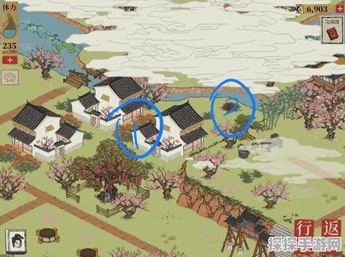 江南百景图桃花坞蚯蚓位置揭秘，探寻其位置演变史