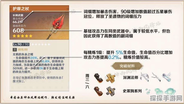 原神护摩之杖适用角色深度解析与推荐